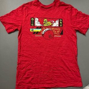 Quackity DreamSMP MCYT Planet Duck Five Hills Red Shirt Merch